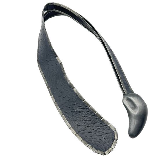 VINTAGE - 80s - SPIRA DISTRESSED LEATHER STUDDED WRAP BELT / signed by artist main image 10